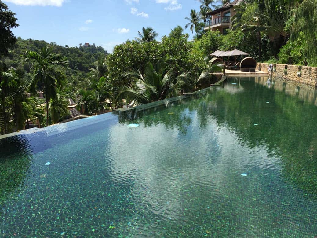 Sample of iPhone 6 photo of The Westin Siray Bay Resort swimming pool in Phuket Thailand