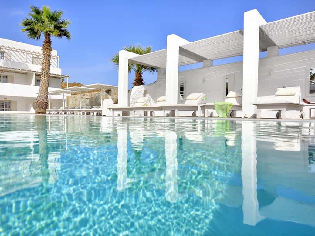 Example of great hotel photography - Palladium hotel Mykonos